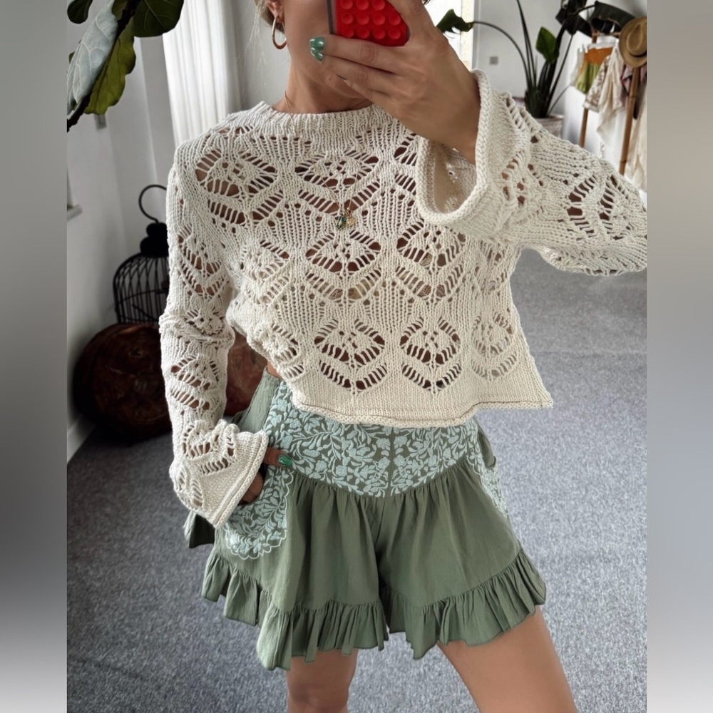 Free People Ruffle Short